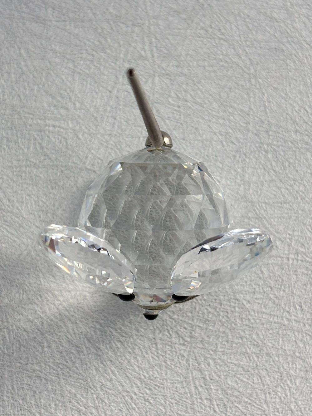 Vintage Swarovski Crystal Mouse On Octagon Base - Picture 6 of 11